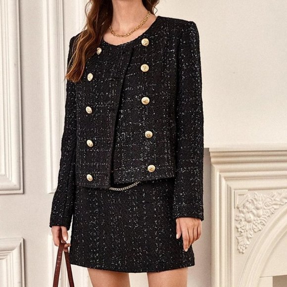 . Jackets & Blazers - Black Womens